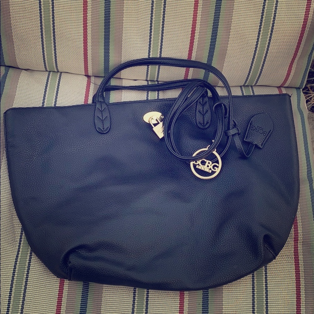 BCBG black handbag